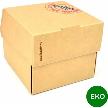 Box na hamburger EKO 120x118x105 mm / 25 kusů