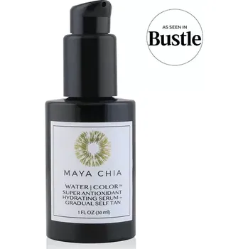 Samoopalovací přípravek MAYA CHIA Water | Color Tinted Super Antioxidant Hydrating Serum + Gradual Sunless Tanner 30ml