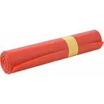 Pytle na odpad červené 120 l, 700x1100 mm, 80 µm