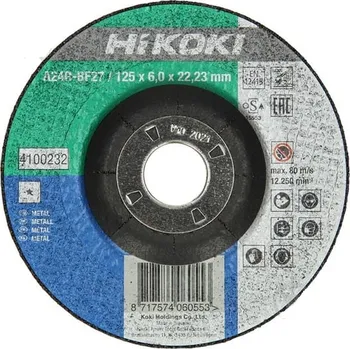 Brusný kotouč HiKOKI 4100232 Brusný kotouč na kov 125x22,2x6mm free_store_pickup