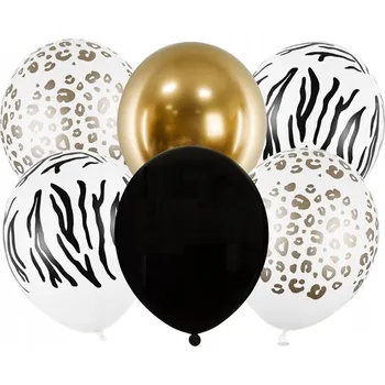 Balónek vícebarevný klasický 6 ks Rozlučka se svobodou Girls Night Out