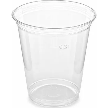 Krabice na pečivo Kelímky plastové rPET 0,3 l / 50 kusů