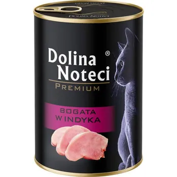 Krmivo pro kočku DOLINA NOTECI Premium Rich in turkey - mokré krmivo pro kočky - 400g