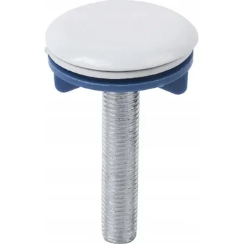 sítko a zátka do dřezu Záslepka Přepadu Dřezu 50 mm Chromová Zátka UMYVADLA Dřezu