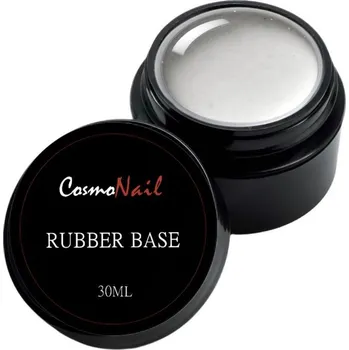 Lak na nehty COSMONAIL Rubber base clear, 30 ml (jar)
