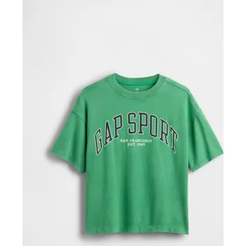 GAP Chlapecké Dětské oversize tričko Gap Sport GAP Zelená 128/134 (2856488)