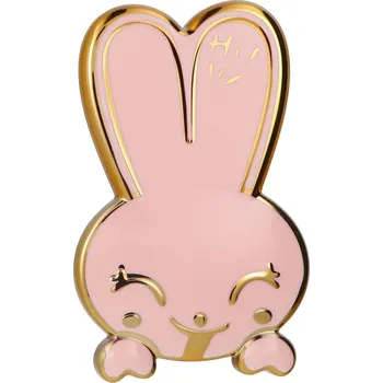 Stojan na telefon RABBIT - nalepovací - růžový