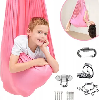 Zahradní houpačka AKROBATICKÁ HOUDACÍ SÍŤ PRO DĚTI, SENZORICKÁ HOUPAČKA / HOUPAČKA