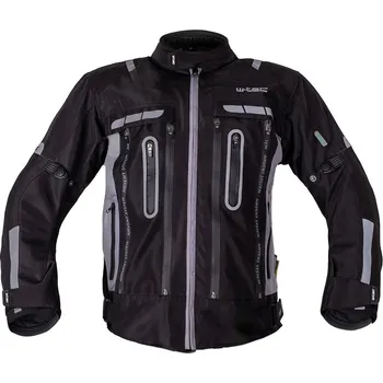 Moto bunda W-TEC Moto bunda Gelnair EVO černo-šedá - S