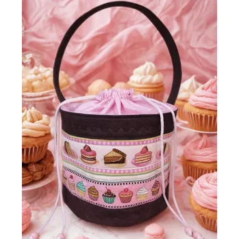 Látkový košíček - Cukrárna