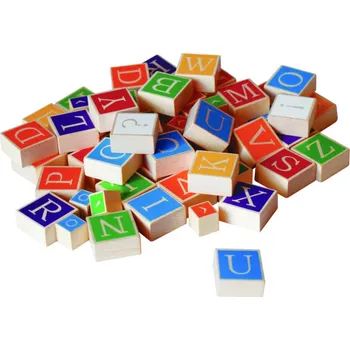 Dřevěná hračka Dřevěná abeceda