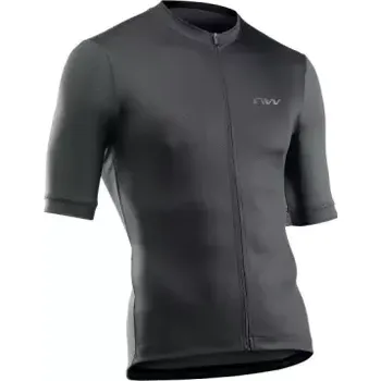 cyklistický dres Northwave Active Jersey Short Sleeve Black - M