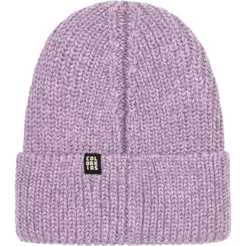 Čepice Zimní čepice COLOR KIDS Beanie Melange - Wool-Languid Lavender - 56