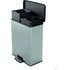 Odpadkový koš Curver Deco Bin Duo 01129-C70 26 l + 26 l stříbrný