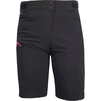 Cyklistické kalhoty HAVEN Cyklistické kalhoty krátké bez laclu - FACTORY AIR WMS - černá/růžová M