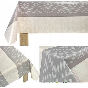 ubrus Voskované plátno na flísu na zahradní a kuchyňský stůl, ubrus 140x300 cm, retro vzor