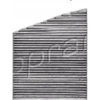 Kabinový filtr Topran 400 211 Filtr, větrání prostoru pro cestující