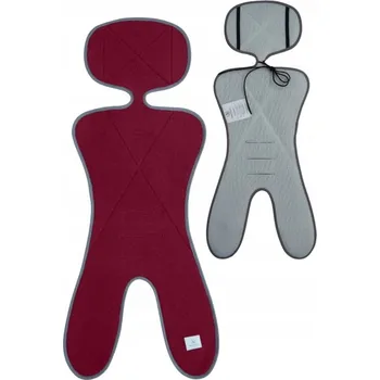 Autosedačka Vložka do autosedačky Simple Wool 0-13 kg, červená