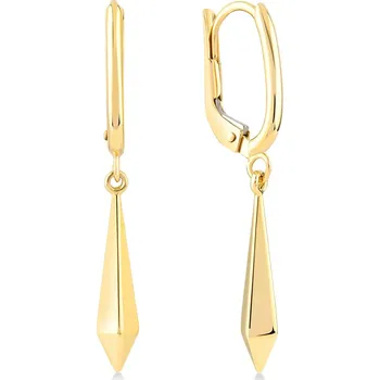 Náušnice Lillian Vassago Zlaté visací náušnice s originálním tvarem LLV06-GER281