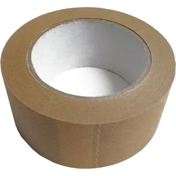 Lepicí páska Papírová páska samolepicí 50 mm x 50 m / hnědá / vysoká lepivost