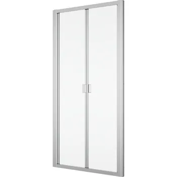Sprchové dveře Ronal Divera Sprchové dveře 90 cm zalamovací, aluchrom/čiré D22K0905007