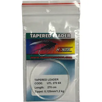 Hends Ujímaný Návazec Tapered Leader 270cm Nosnost: 1,2kg, Průměr: 0,125mm