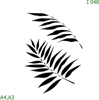 Šablona I 048 - A4 , Nelepící folie