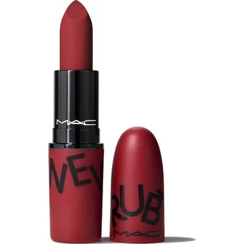 Rtěnka MAC - Ruby's CrewPowder Kiss Lipstick Rtěnky 3 g Vínová unisex