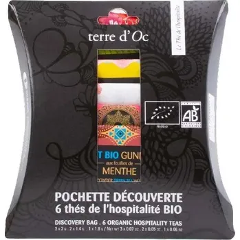 Čaj Terre d'Oc 6 thés de l'hospitalité 6 sáčků