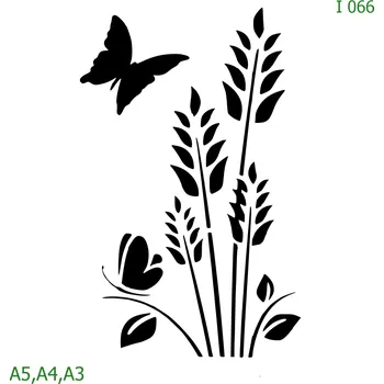 Šablona I 066 - A4 , Nelepící folie