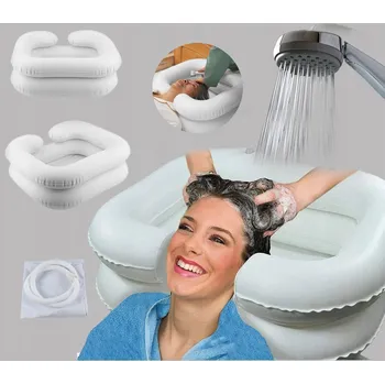 PŘENOSNÁ NAFUKOVACÍ MYCÍ VANA / UMYVADLO PRO MYTÍ VLASŮ LIVING AID