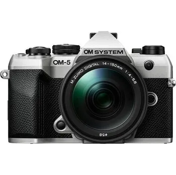Analogový fotoaparát OM SYSTEM OM-5 Mark II + 14-150mm stříbrný AKCE OM-SYSTEM WINTER cashback 5000kč platí do 6.1.2026 nebo do vyprodání zásob ! AKČNÍ CENA - OMEZENÝ POČET KUSŮ !!!