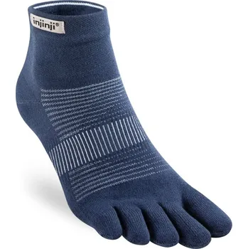Pánské ponožky Prstové ponožky Injinji Run Lightweight Mini-Crew Coolmax XL navy