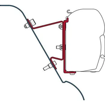 Příslušenství ke karavanu Adaptér pro MB Sprinter, VW Crafter H3 na markýzy Fiamma F45