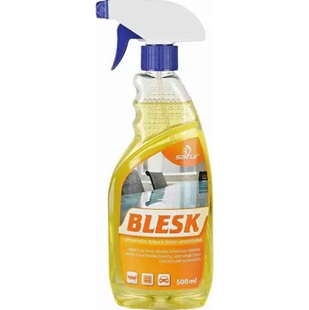 Čisticí prostředek na okna Satur Blesk s rozprašovačem na okna a autoskla 500 ml