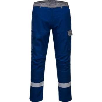 montérky Portwest Nehořlavé Arc Flash Kalhoty úrovně 2, FR06 Velikost: 40 blue ArcFlash 11 cal/cm2