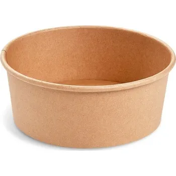 Krabice na pečivo PACKFACE 750 ml / hnědá / kraft / 50 kusů