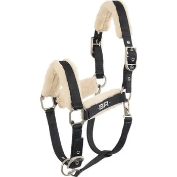 Vybavení pro koně Ohlávka s beránkem BR Zamora Delicate blueberry PONY