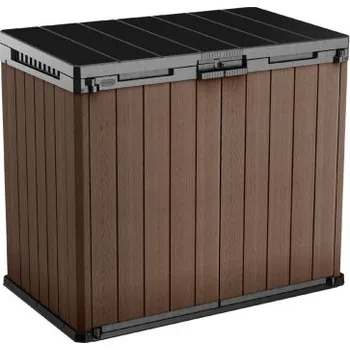 Zahradní úložný box KETER Zahradní box SIO Darwin Hnědá 135 x 118 x 81 cm hnědá