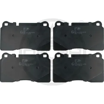 Brzdová destička Optimal BP-12478 Sada brzdových destiček, kotoučové brzdy