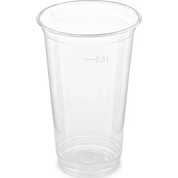 Krabice na pečivo Kelímek plastový PET 0,5 l / 50 kusů