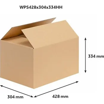 Kartonová krabice A3 428x304x334 mm 3VVL