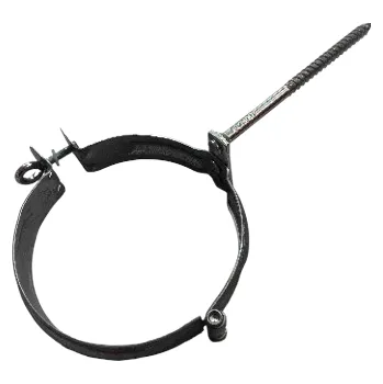 okap Objímka svodu lak. tmavohnědá 100/šroub. hrot 150mm, KJG doprodej