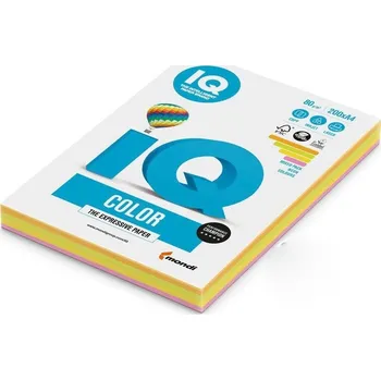 Barevný papír Barevný papír IQ Color mix neonových barev