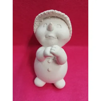 Odlitek k dalšímu tvoření - Sněhulák č.6