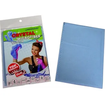 Utěrka Utěrka z mikrovlákna Crystal na sklo / modrá