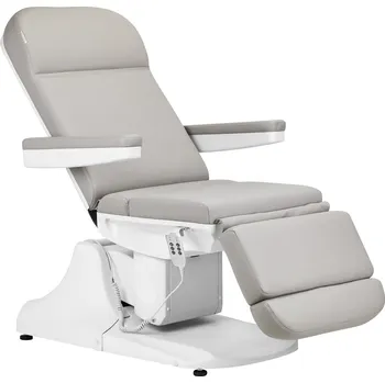 Masážní stůl Elektrické kosmetické křeslo Azzurro 891 šedé