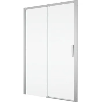 Sprchové dveře Ronal Divera Sprchové dveře 100 cm posuvné 2 dílné, aluchrom/čiré D22S2B1005007