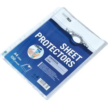 Zakládací obal "U" A4 s euroděrováním / matný - čirý / 100 kusů