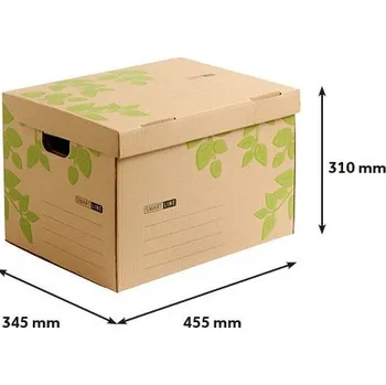 Archivační krabice 455x345x310 mm / potisk / 100 kusů